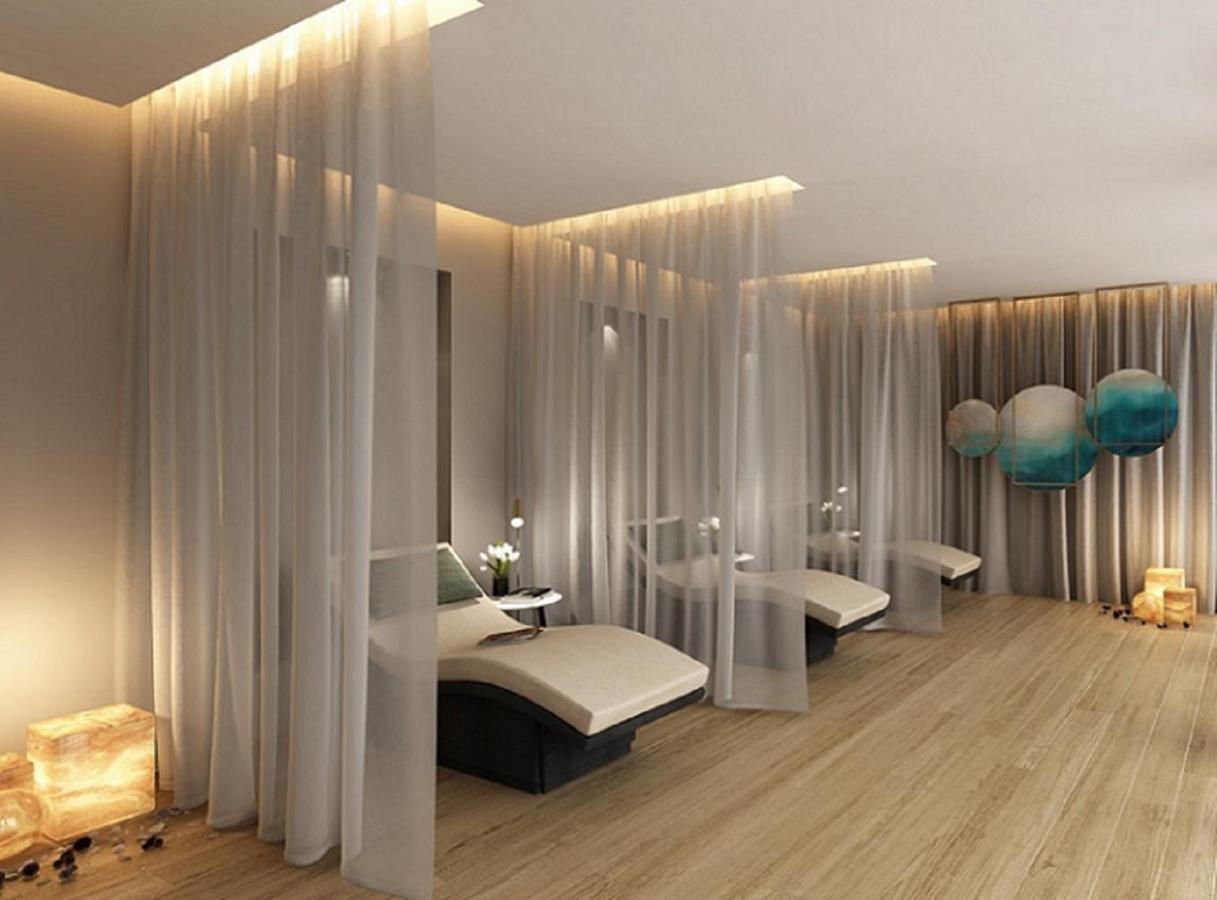 Paramount Hotel Midtown Dubai Eksteriør bilde 3D rendering of a spa