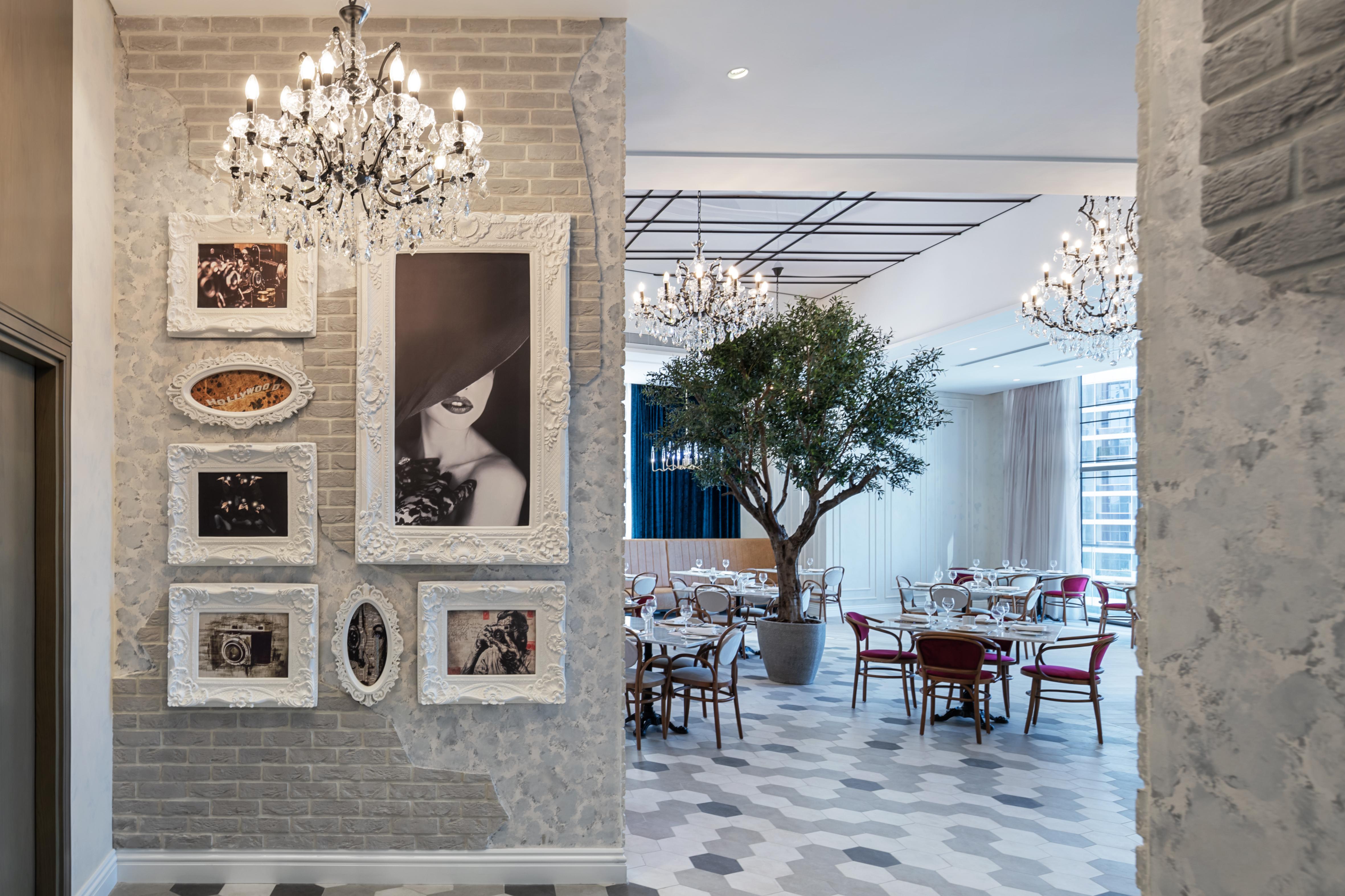 Paramount Hotel Midtown Dubai Eksteriør bilde Restaurant