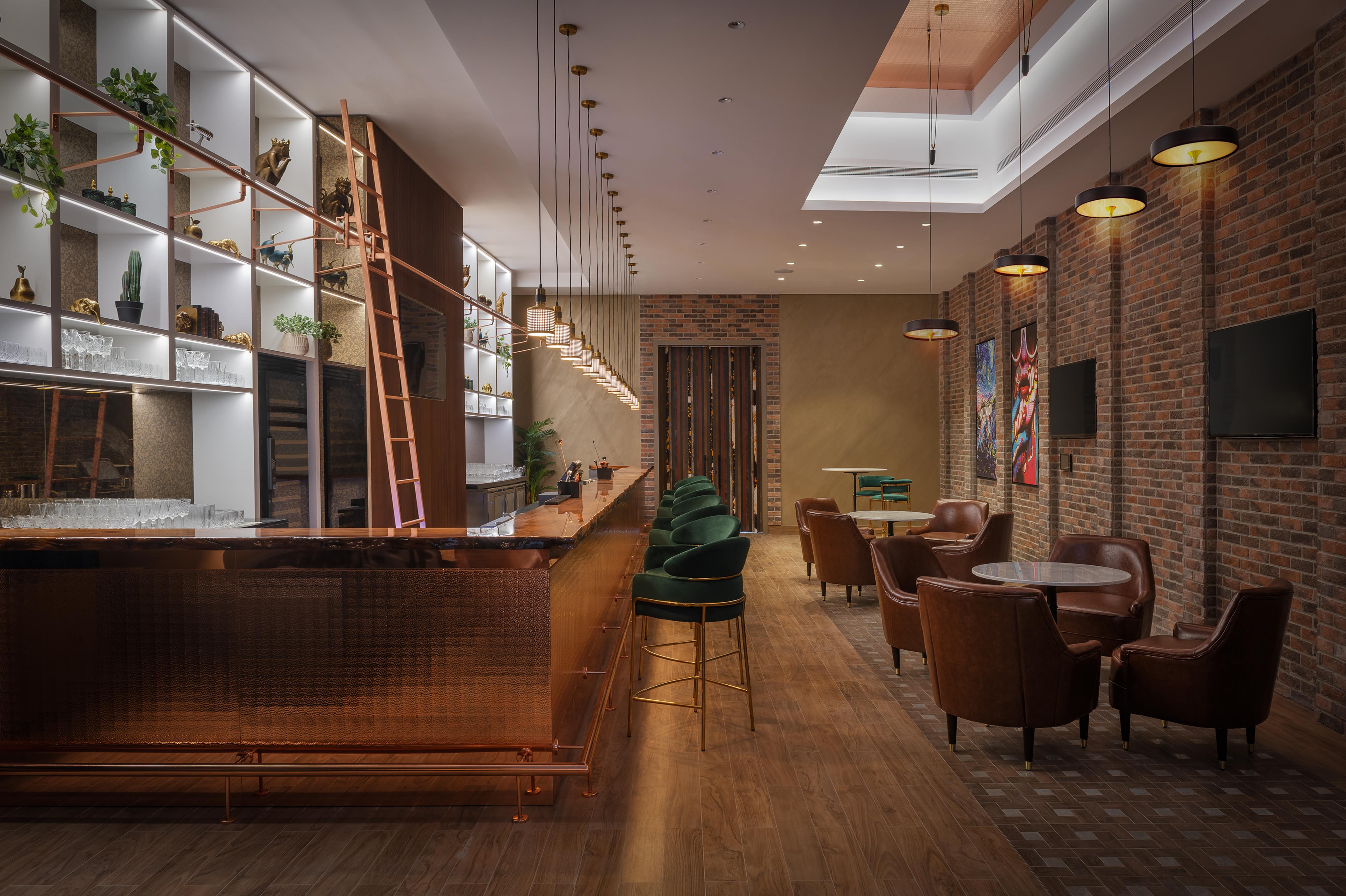 Paramount Hotel Midtown Dubai Eksteriør bilde The interior of the new lounge